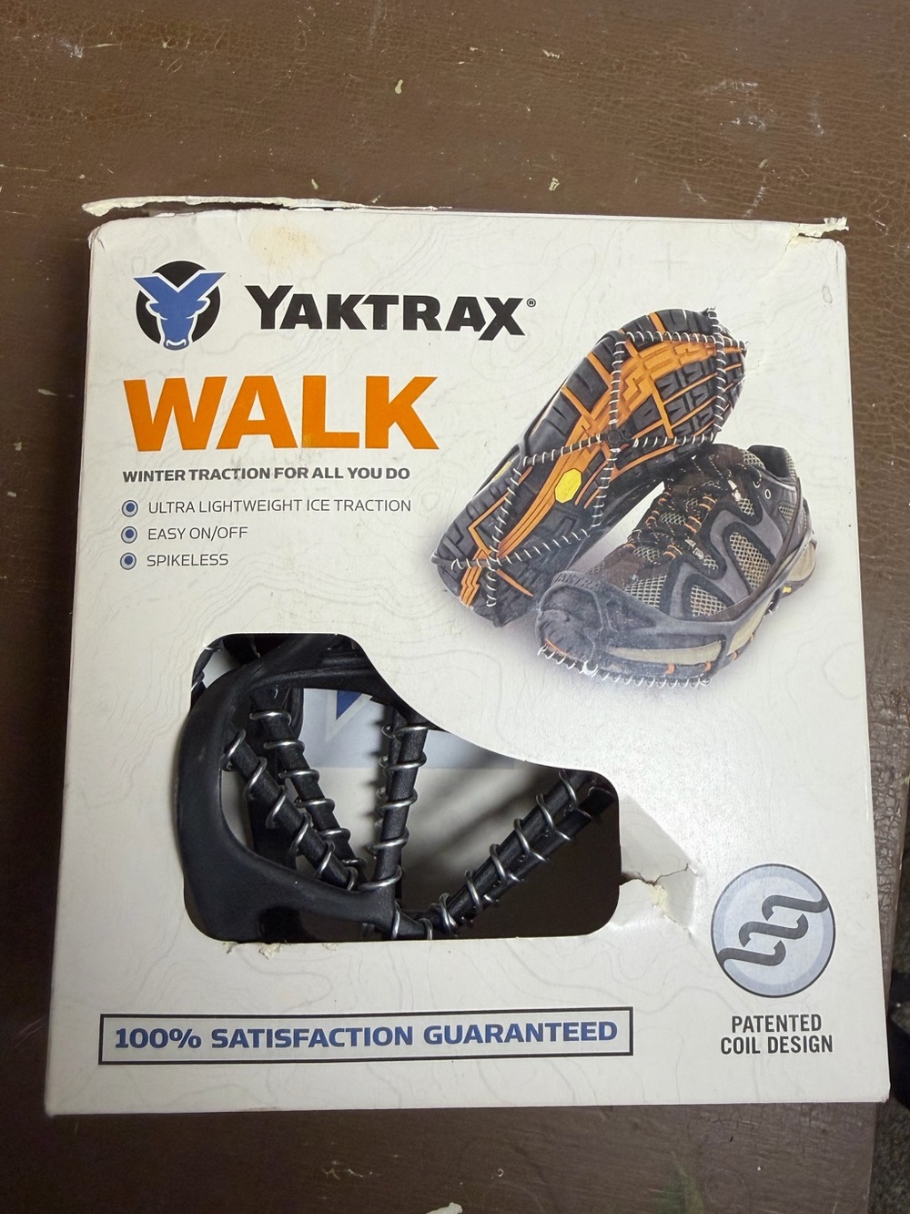 Yaktrax Black Ice Traction Cleats - NWB
